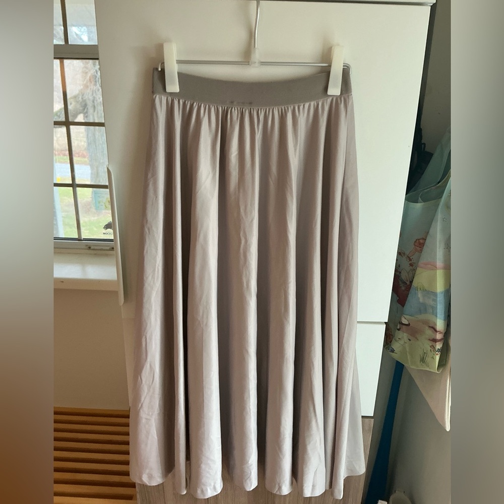 InWear Maxi Skirt. Champagne colour. Size 38